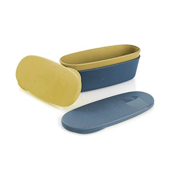 

Light My Fire SnapBox oval BIO 2-pack mustyyellow/hazyblue