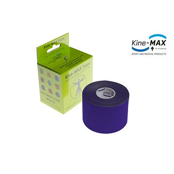 Kine-MAX SuperPro Rayon kinesiology tape fialová - Tejp