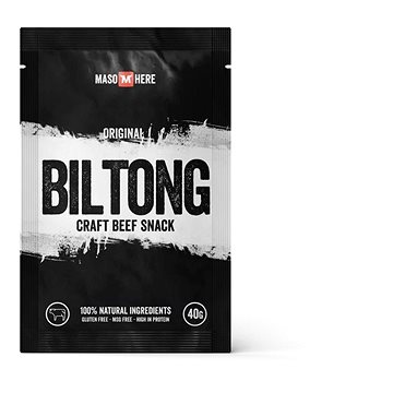 

Maso Here hovězí biltong originál 40 g