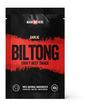 

Maso Here hovězí biltong česnek 40 g