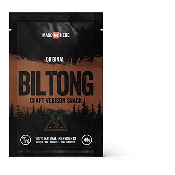 

Maso Here jelení biltong originál 30g