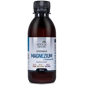 

Adelle Davis Lipozomální Magnézium s vitamínem B6, 200 ml