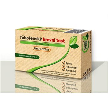 

VITAMIN STATION Rychlotest Těhotenský krevní test