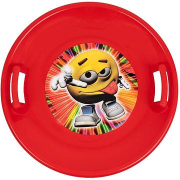 

MASTER Sáňkovací talíř Super Star červený