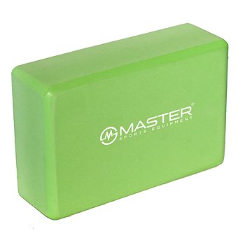 

MASTER jóga kostka 23 × 15 × 7,5 cm, zelená