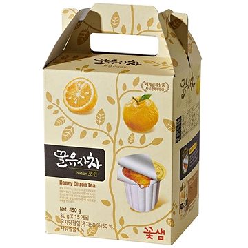 

Kotsam Yuzu čaj s medem balení po jedné porci 15 × 30 g, 450 g