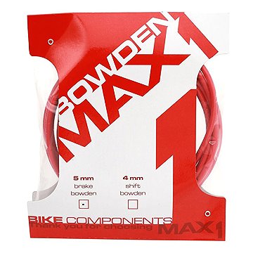 

MAX1 Bowden 5 mm červený balení 3 m
