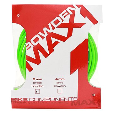 

MAX1 Bowden 5 mm fluo zelená balení 3 m