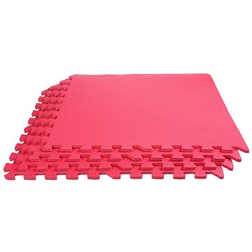 

Colored Puzzle fitness podložka červená 4 ks