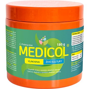 

MEDICOL Vláknina + živé kultury 180 g