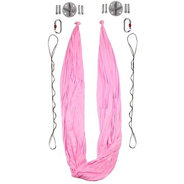 

Merco Yoga Hammock síť pro jógu růžová