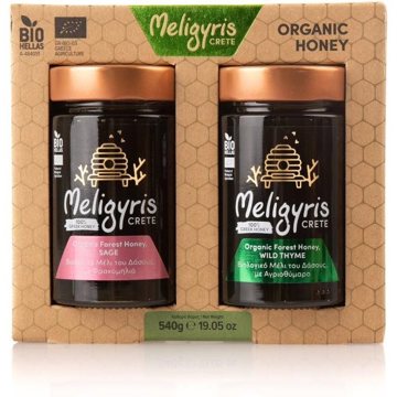 

Meligyris Medová dárková kazeta "Dvojitá BIO síla" 540 g