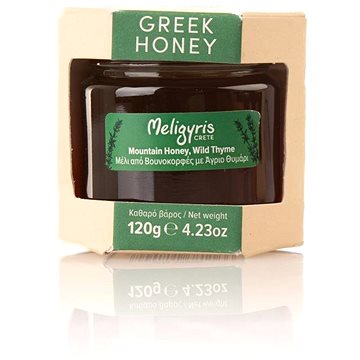 

Meligyris Řecký horský med "Divoký tymián" v dárkové krabičce 120 g