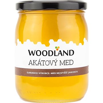 

WOODLAND Akátový med květový 720 g
