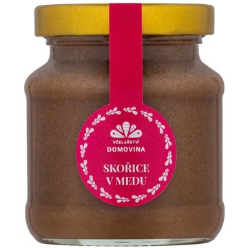 

Včelařství Domovina Skořice v medu 180 g