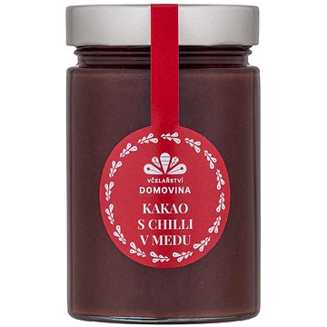 

Včelařství Domovina Kakao s chilli v medu 400 g