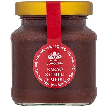 

Včelařství Domovina Kakao s chilli v medu 180 g