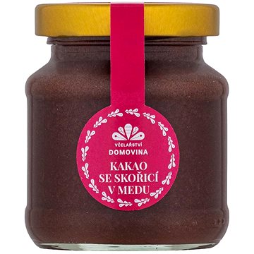 

Včelařství Domovina Kakao se skořicí v medu 180 g