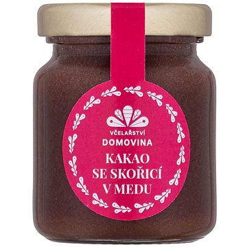 

Včelařství Domovina Kakao se skořicí v medu 75 g
