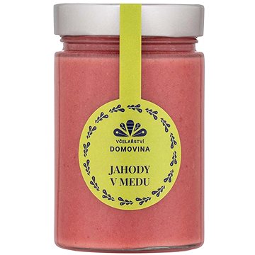 

Včelařství Domovina Jahody v medu 380 g