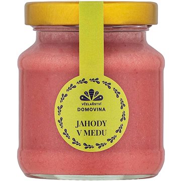

Včelařství Domovina Jahody v medu 170 g