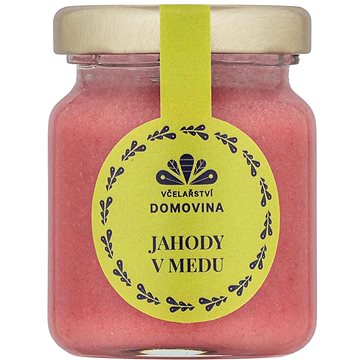 

Včelařství Domovina Jahody v medu 75 g