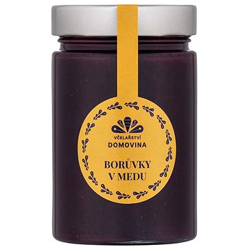 

Včelařství Domovina Borůvky v medu 380 g