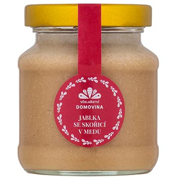 

Včelařství Domovina Jablka se skořicí v medu 170 g