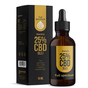 

Mentis CBD Full spectrum olej 25 %