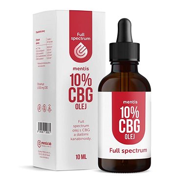 

Mentis CBG Full spectrum olej 10 %