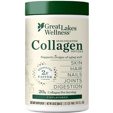 

Great Lakes Kolagen hydrolyzovaný bez příchuti, 454 g