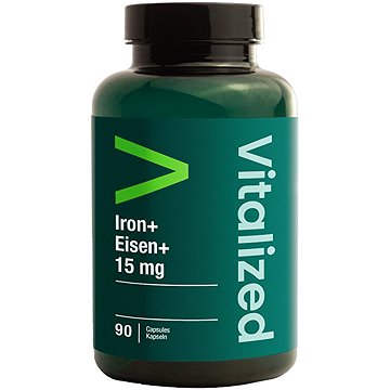 

Vitalized Iron / Eisen+ 15 mg, 90 kapslí
