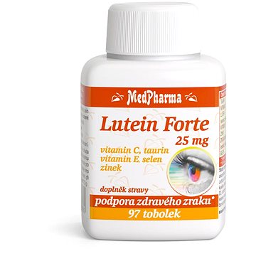 

MedPharma Lutein Forte 25 mg 97 tobolek