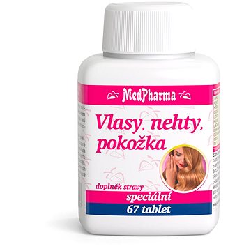 

Medpharma Vlasy, nehty, pokožka 67 tablet