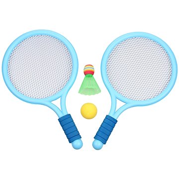 

Merco Racket Ball Games sada pálek s míčky modrá, 2 sady