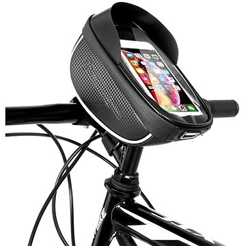 

MG Bicycle Front cyklistická taška s pouzdrem na mobil 1 l, černá