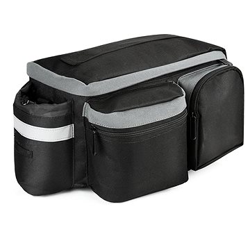 

MG Bicycle Bike Pannier cyklistická zadní taška s popruhem, 6 l, černá