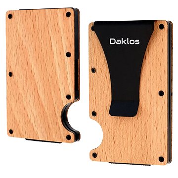

Daklos Wood RFID s klipem buk