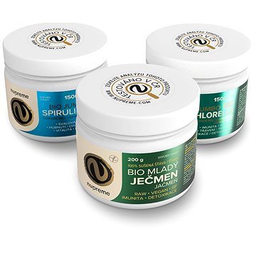 

Nupreme zelené trio Bio
