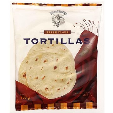 

Nuevo Progreso Tortilla Flour 8", 8 ks