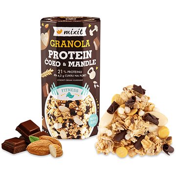 

Mixit proteinová granola - Čoko & mandle 450g