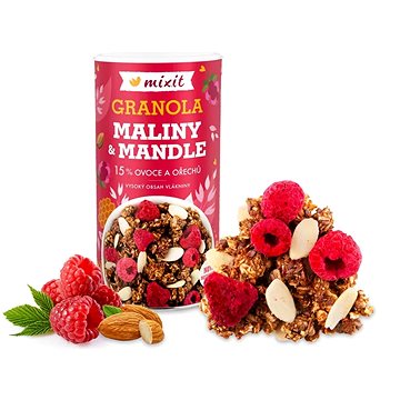 

Mixit Granola z pece - maliny a mandle 440 g