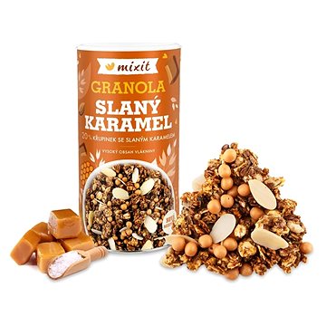 

Mixit Granola z pece - slaný karamel 550 g