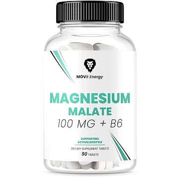 

MOVit Energy Magnézium malát 100 mg + B6, 90 tablet