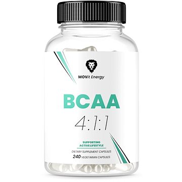 

MOVit Energy BCAA 4:1:1, 240 vegetariánských kapslí