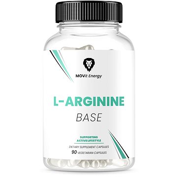 

MOVit Energy L-Arginin HCL NO, 90 vegetariánských kapslí