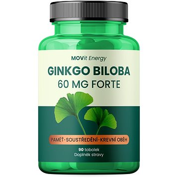 

MOVit Energy Ginkgo Biloba 60 mg Forte, 90 tobolek