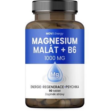 

MOVit Energy Magnesium Malát 1000 mg + B6, 90 tablet