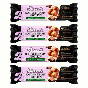 

Bauli Soft & Creamy Protein Lískový ořech a čokoláda 4 x 45 g