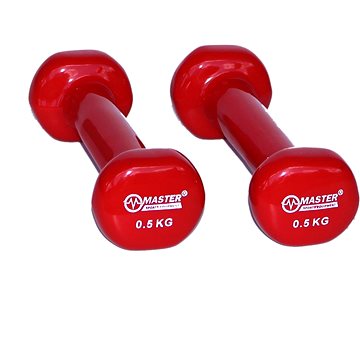 

Vinylové činky Master 2 × 0,5 kg